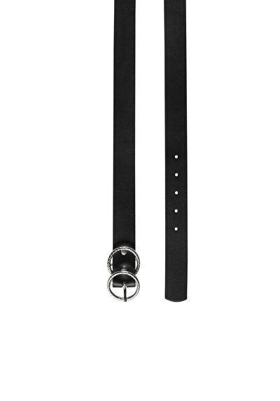 Image de Ceinture Noir Modern Fit Femme