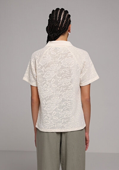 Image de Ecru Regular Fit Jakarli Verrouillage Femme
