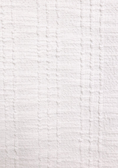 Afficher les détails de Robe Blanc Regular Fit Manches Courtes Mini Verrouillage Femme