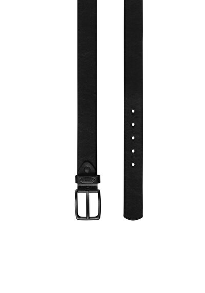 Image de Ceinture Noir Modern Fit Homme