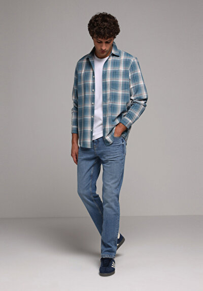 Afficher les détails de 067 Jack Pantalon    En Jean Regular Fit Homme