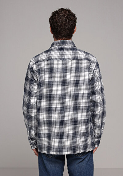 Image de Surchemise Bleu Comfort Fit Homme
