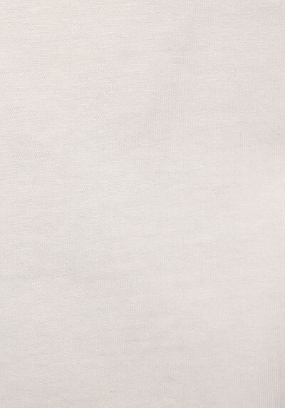 Afficher les détails de T-shirt À Manches Courtes Ecru Regular Fit Brodé Femme