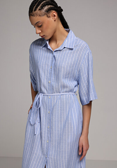 Image de Robe Bleu Regular Fit Femme