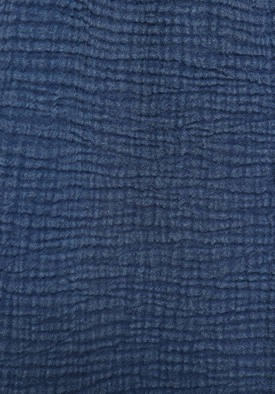 Afficher les détails de Chemise À Manches Courtes Bleu Droit Fashion Fit Femme