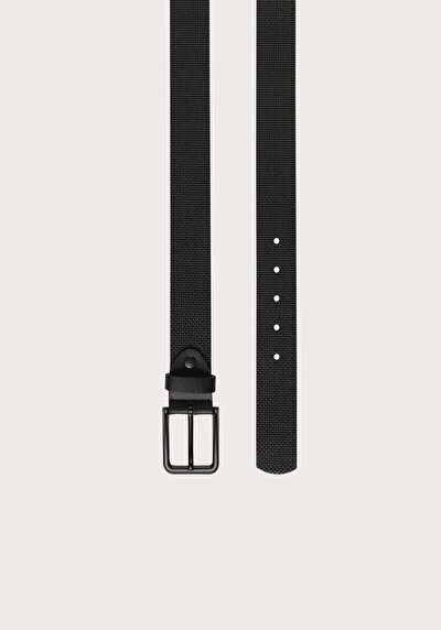 Image de Ceinture Noir Modern Fit Homme