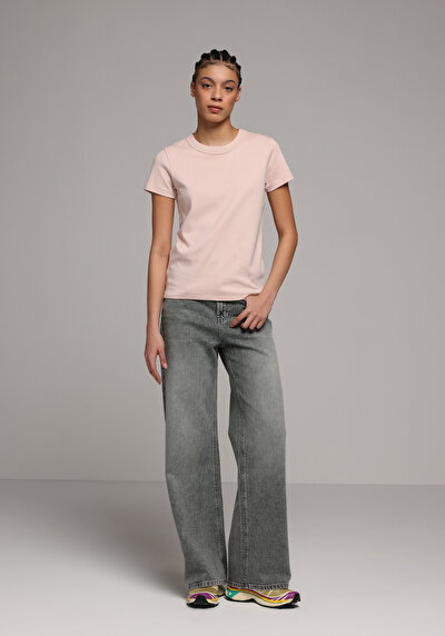Image de 970 Berry Pantalon En Jean Regular Fit Femme