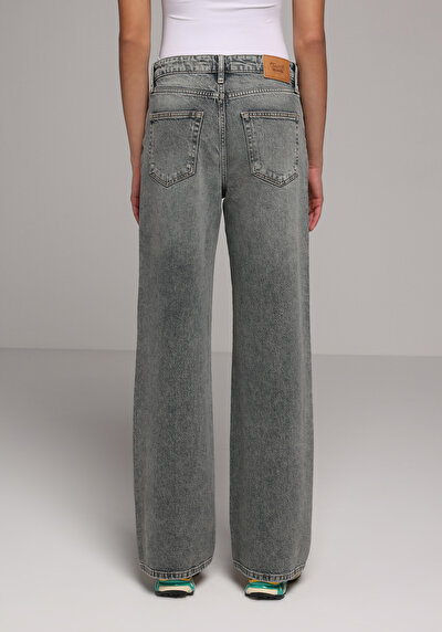 Image de 970 Berry Pantalon En Jean Regular Fit Femme