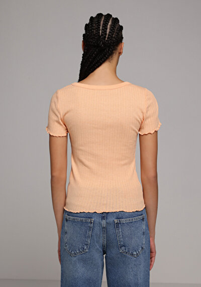 Image de T-shirt À Manches Courtes  Slim Fit Droit Femme