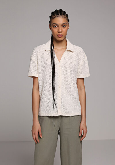 Image de Ecru Regular Fit Femme