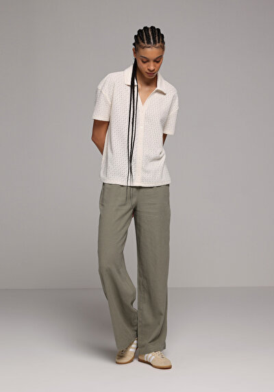 Image de Ecru Regular Fit Femme