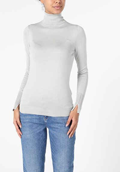 Image de Pull Vert Slim Fit   Femme