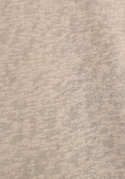 Afficher les détails de Blouse À Manches Courtes Beige Regular Fit Manches Courtes Femme