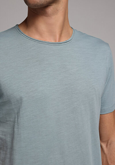 Image de T-shirt À Manches Courtes Vert Regular Fit  Homme