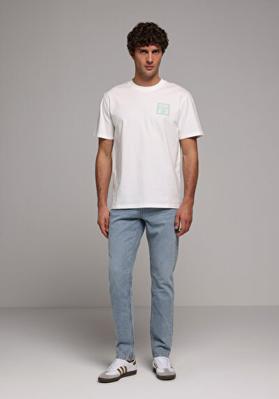 Image de 044 Karl Pantalon    En Jean Straight Fit Homme