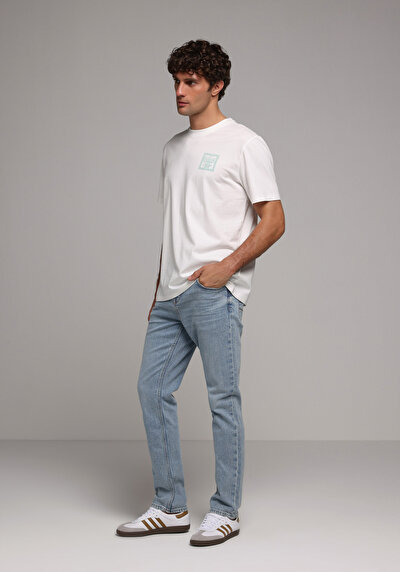 Image de 044 Karl Pantalon En Jean Straight Fit Homme