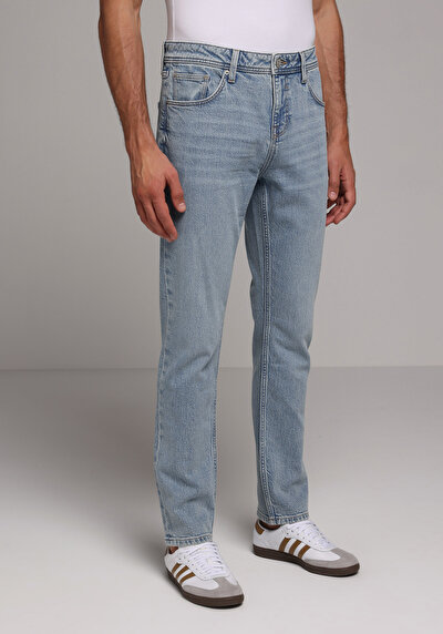 Image de 044 Karl Pantalon En Jean Straight Fit Homme