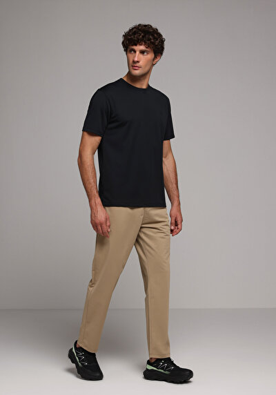 Image de Pantalon De Survêtement Beige Regular Fit Homme