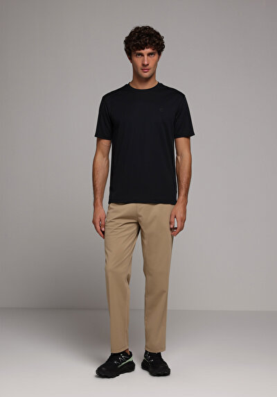 Image de Pantalon De Survêtement Beige Regular Fit Homme