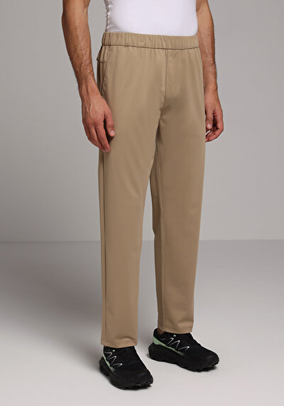 Image de Pantalon De Survêtement Beige Regular Fit Homme