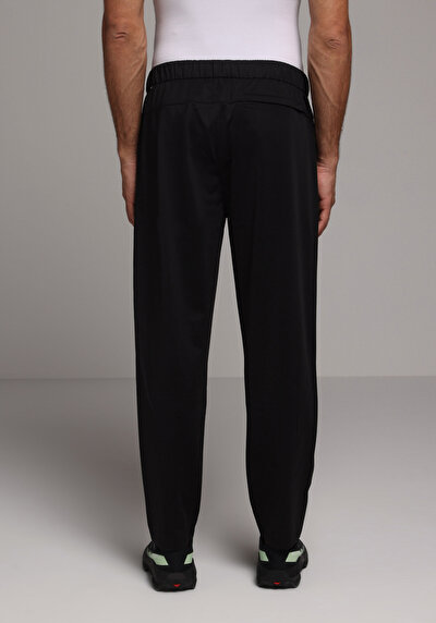 Afficher les détails de Pantalon De Survêtement Noir Regular Fit Homme