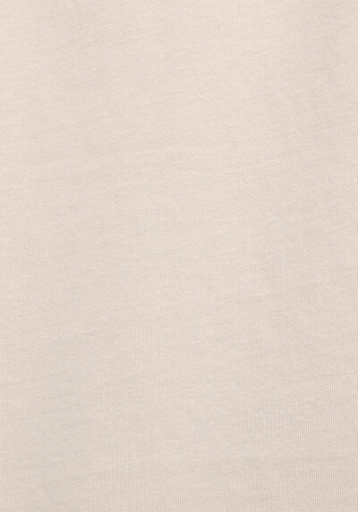 Afficher les détails de T-shirt À Manches Courtes Ecru Comfort Fit Droit Homme