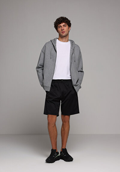 Image de Short Noir Regular Fit Homme