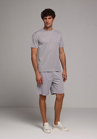 Image de Short Gris Regular Fit Homme