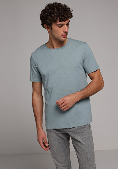 Image de T-shirt À Manches Courtes Vert Regular Fit  Homme