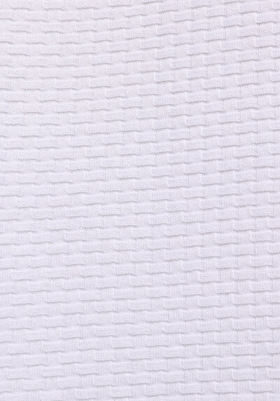 Afficher les détails de T-shirt Polo À Manches Courtes Blanc Droit Regular Fit Homme
