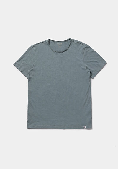 Image de T-shirt À Manches Courtes Vert Regular Fit  Homme