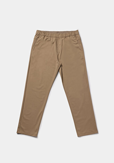 Afficher les détails de Pantalon De Survêtement Beige Regular Fit Homme