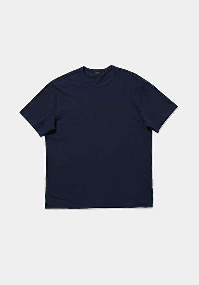 Image de T-shirt À Manches Courtes Marine Comfort Fit Droit Homme