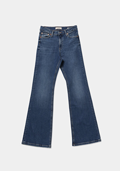 Afficher les détails de 791 Monica Pantalon    En Jean Regular Fit Femme