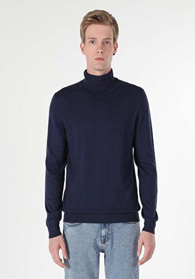 Image de Pull Bleu Slim Fit   Homme