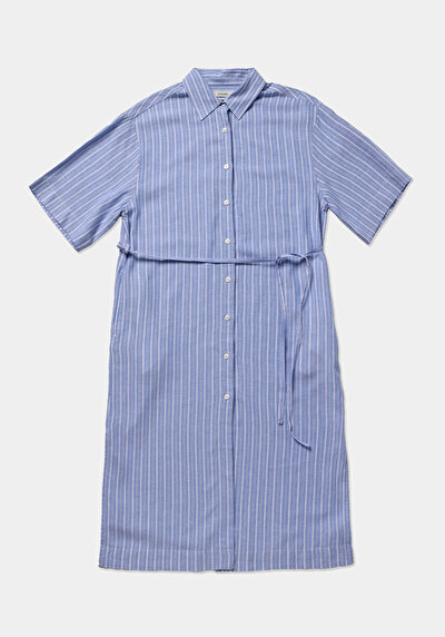 Afficher les détails de Robe Bleu Regular Fit    Femme