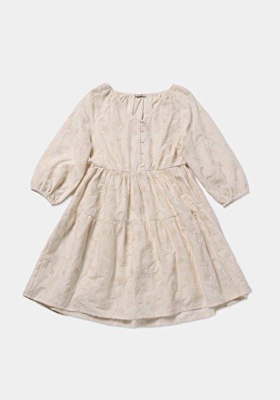Afficher les détails de Robe Beige Regular Fit    Femme