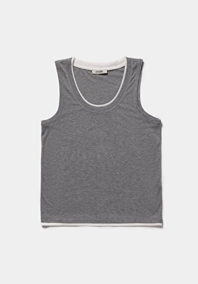Image de Athlète Gris Slim Fit Femme