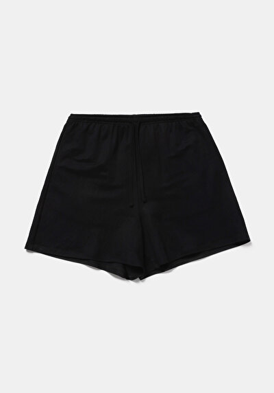 Image de Short Noir Regular Fit Femme