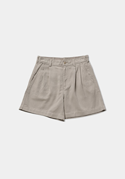 Image de Short Blanc Regular Fit Femme