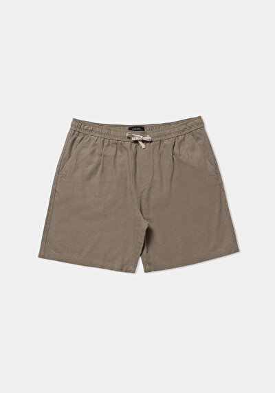 Afficher les détails de Short Beige Regular Fit Homme