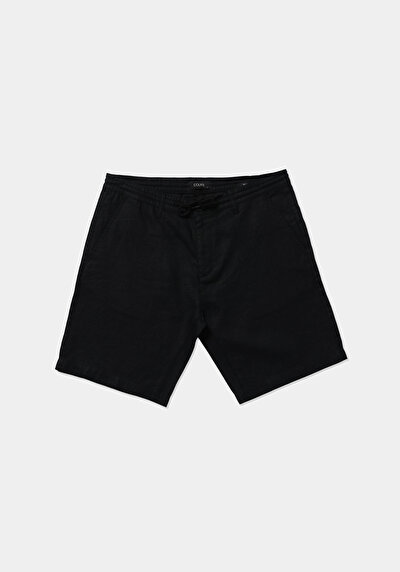 Afficher les détails de Short Noir Regular Fit Homme