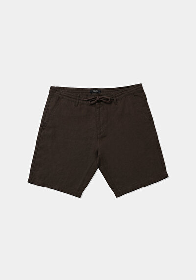 Image de Short Marron Regular Fit Homme