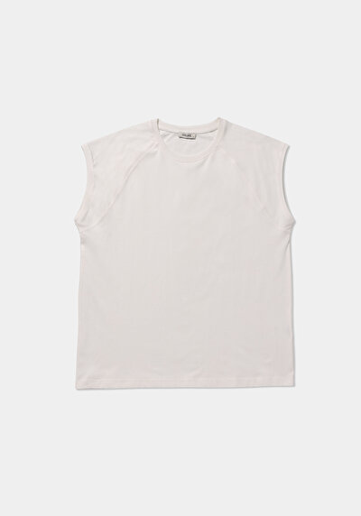 Afficher les détails de Athlète Blanc Boxy Fit Homme