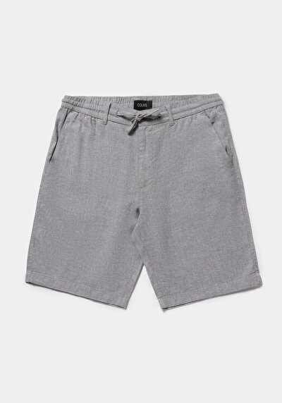 Image de Short Gris Regular Fit Homme