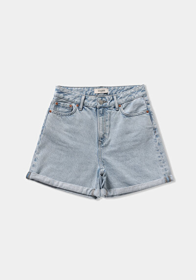 Afficher les détails de Short  Mom Fit Femme