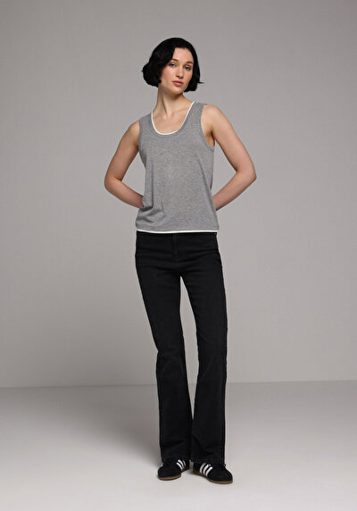Image de Athlète Gris Slim Fit Femme