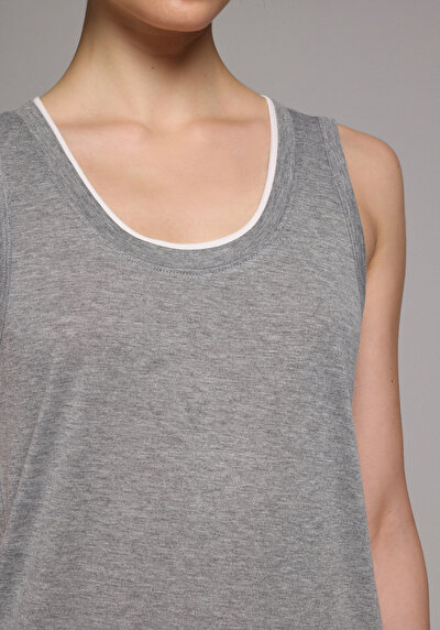 Image de Athlète Gris Slim Fit Femme