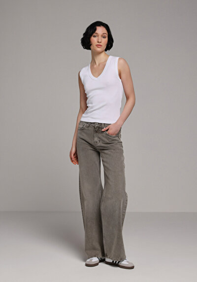 Image de Athlète Blanc Slim Fit Femme