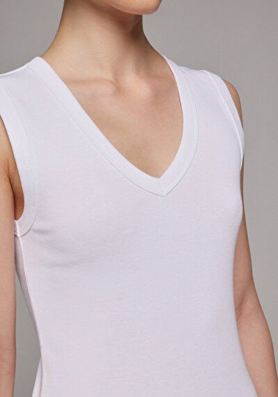 Image de Athlète Blanc Slim Fit Femme